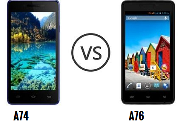 Micromax A74 Vs Micromax A76 |Comparison |