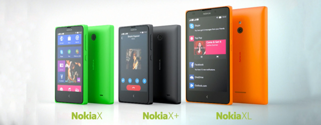 Nokia Reveals the Nokia X family of Android phones!