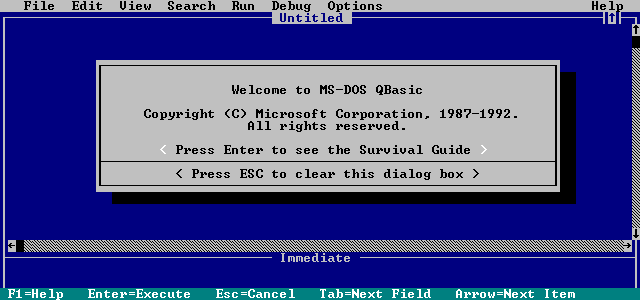 Happy Birthday QBASIC