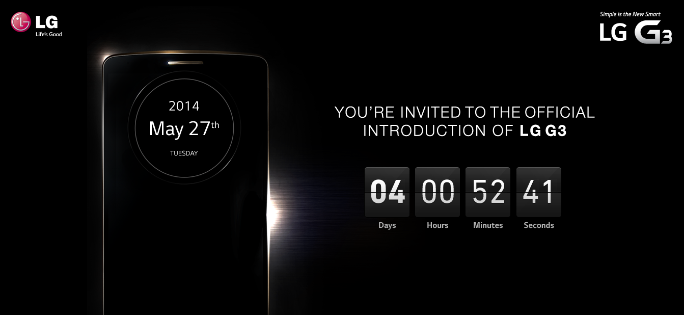 LG shows off G3 in its LG G3 teaser!