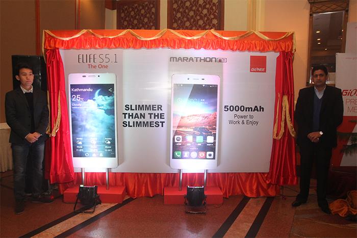 Gionee Nepal launches Elife S5.1 and Marathon M3 handsets
