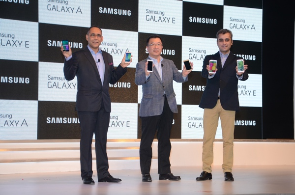 The Samsung Galaxy E5 and Galaxy E7 officially unveiled