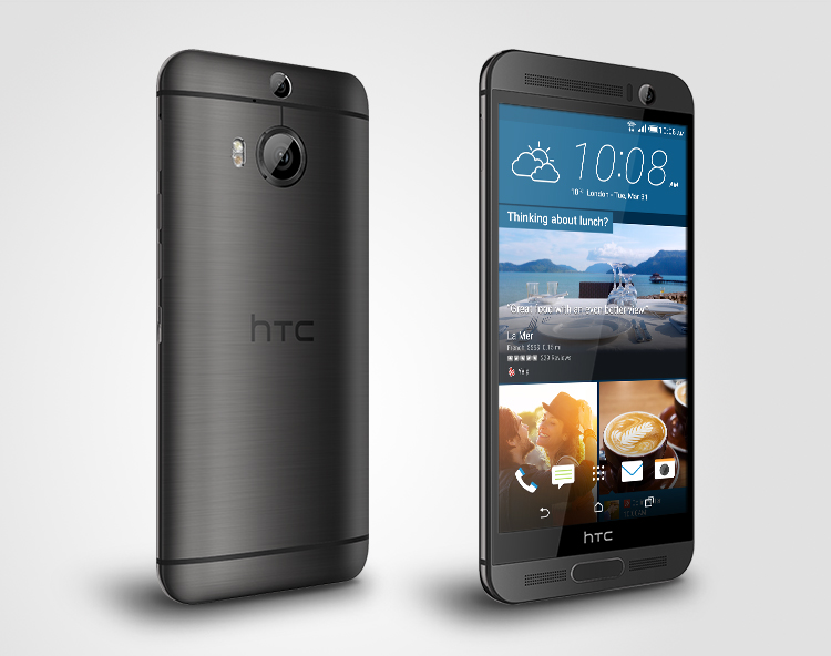 HTC One M9 plus with Quad-HD screen officially unveiled