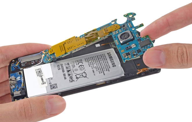 Samsung Galaxy S6 edge is difficult to get repaired says iFixit