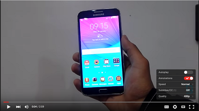 How to enable YouTube's New Transparent  Player Interface