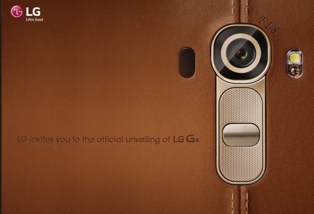 LG G4 launching soon with leather back
