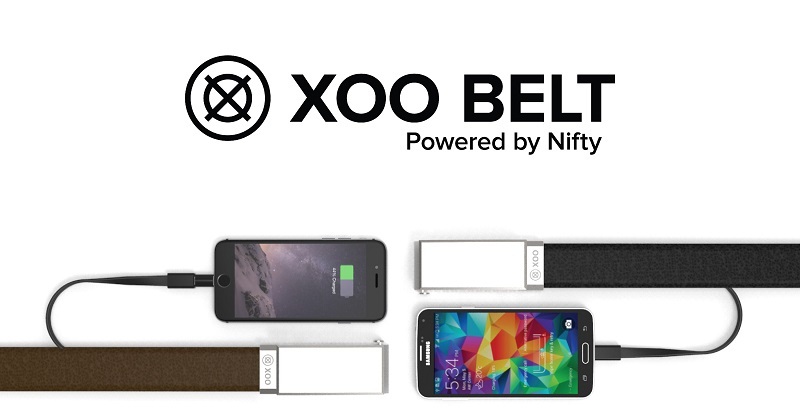 A belt that charges smartphone