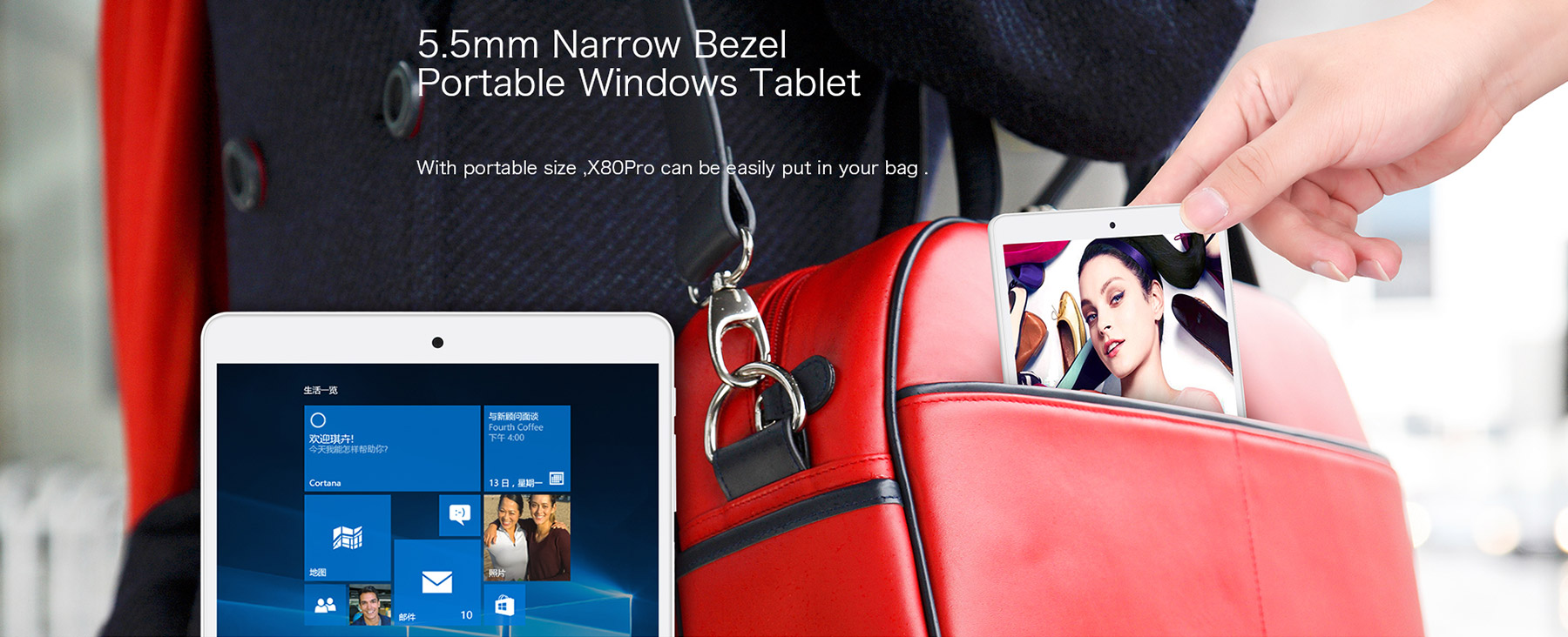 Teclast X80 Pro Tablet PC with Dual Windows+Android OS