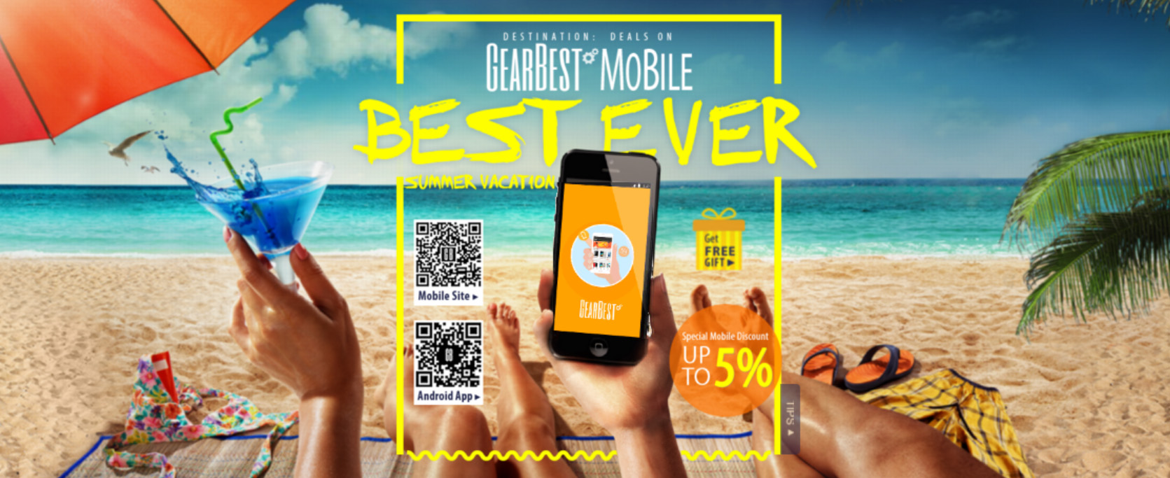 GearBest Summer Vacation Deals Offers Massive Sale on Electronics Products