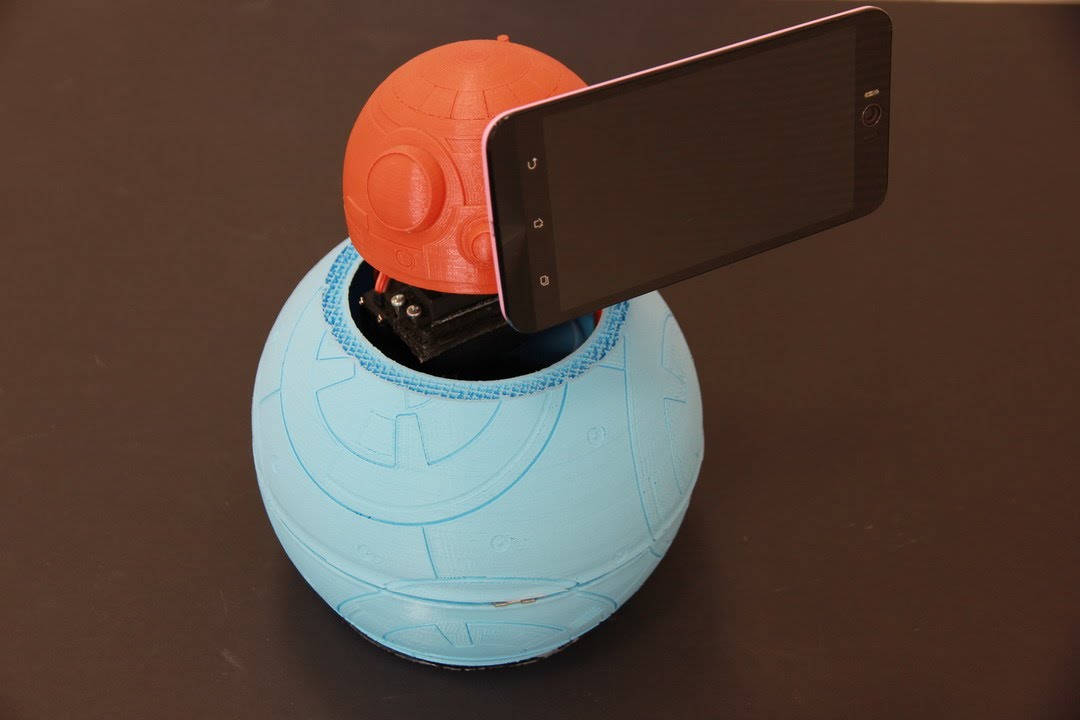 How to make BB-8 DIY Robot based on Selfiebot schematics, firmware and software