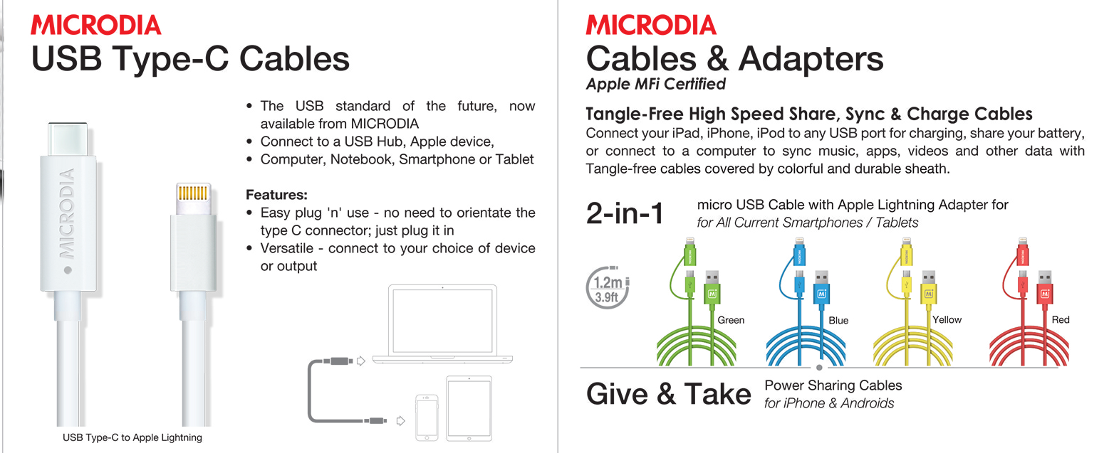 microdia cables