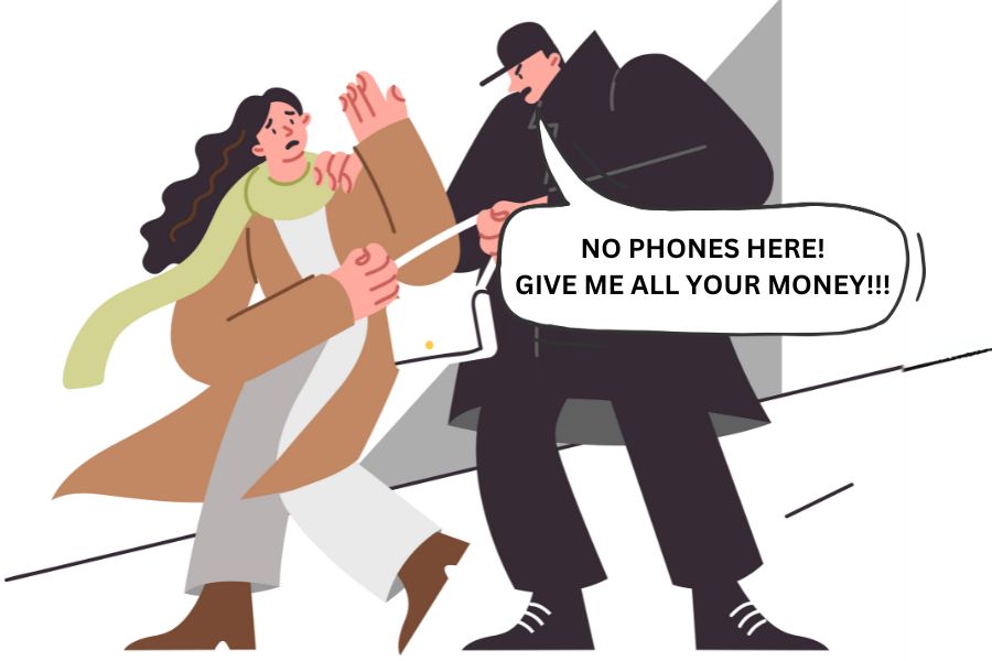 Second-hand mobile scam