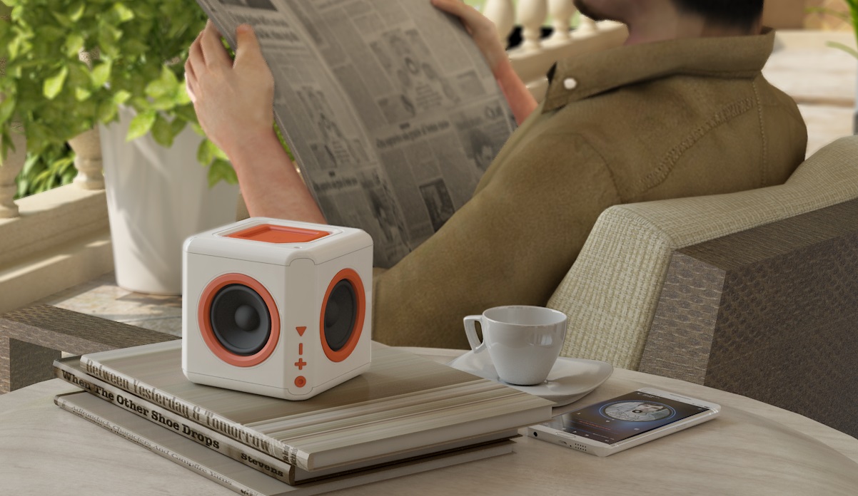 Allocacoc Audiocube Bluetooth Speaker Launched in Nepal