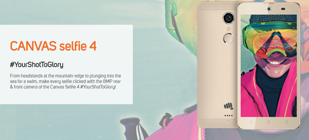 Micromax Canvas Selfie 4 with 8MP front camera Launched in Nepal