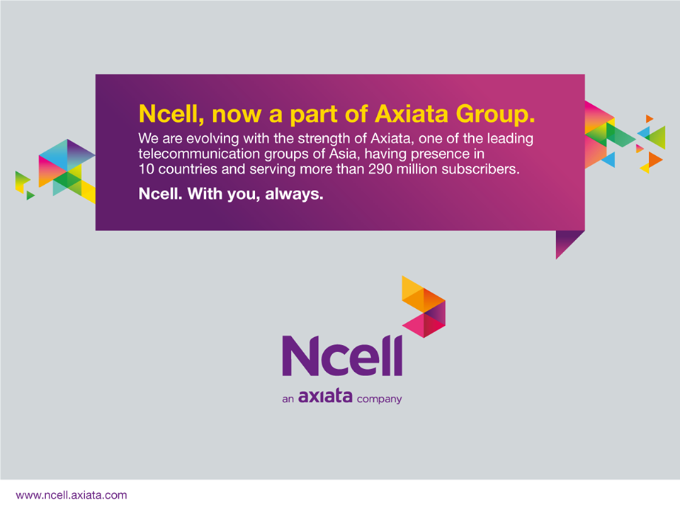Ncell is officially an Axiata Company; Celebrates with free calls and messages.