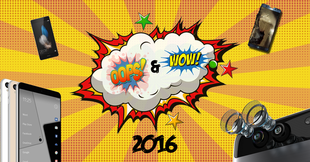 Oops and Wows in Smartphone Technology (2016 Edition)
