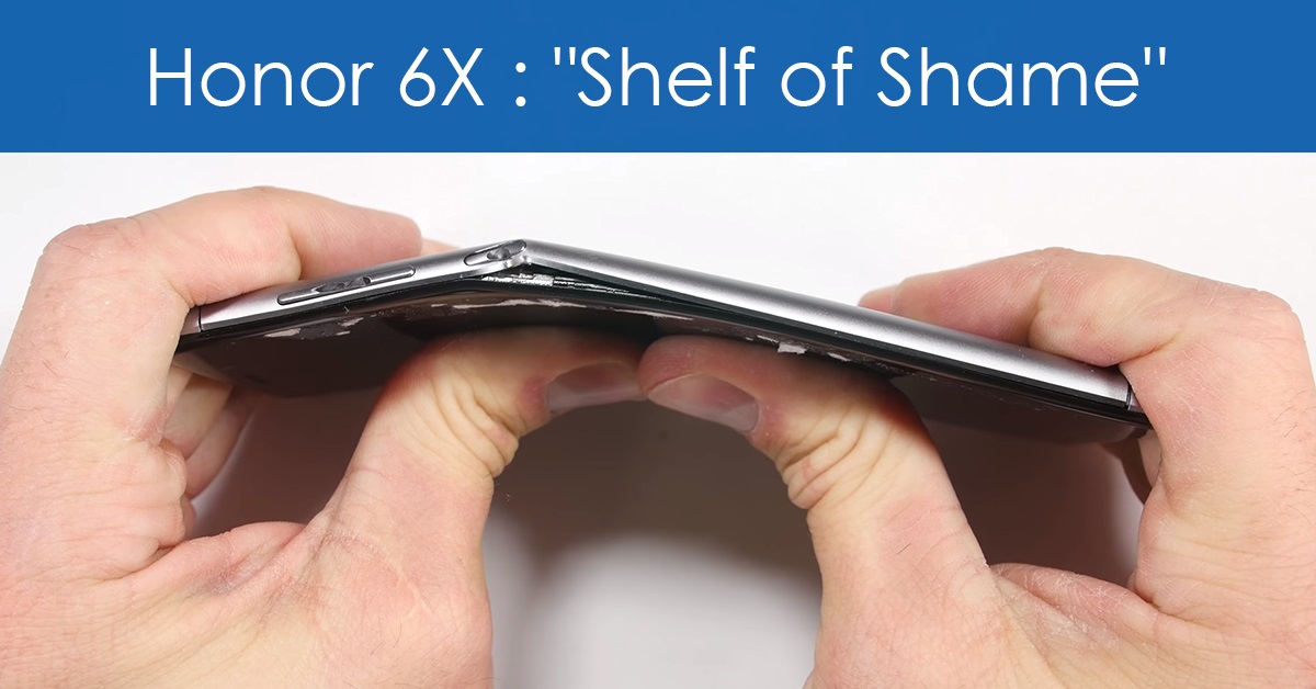 Huawei Honor 6X/GR5 2017 fails in Zack's durability test
