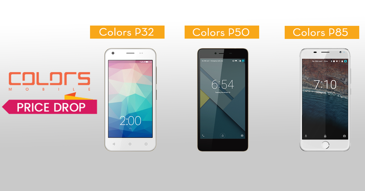 Deals: Colors P32, P50, and P85 Gets a Price Drop