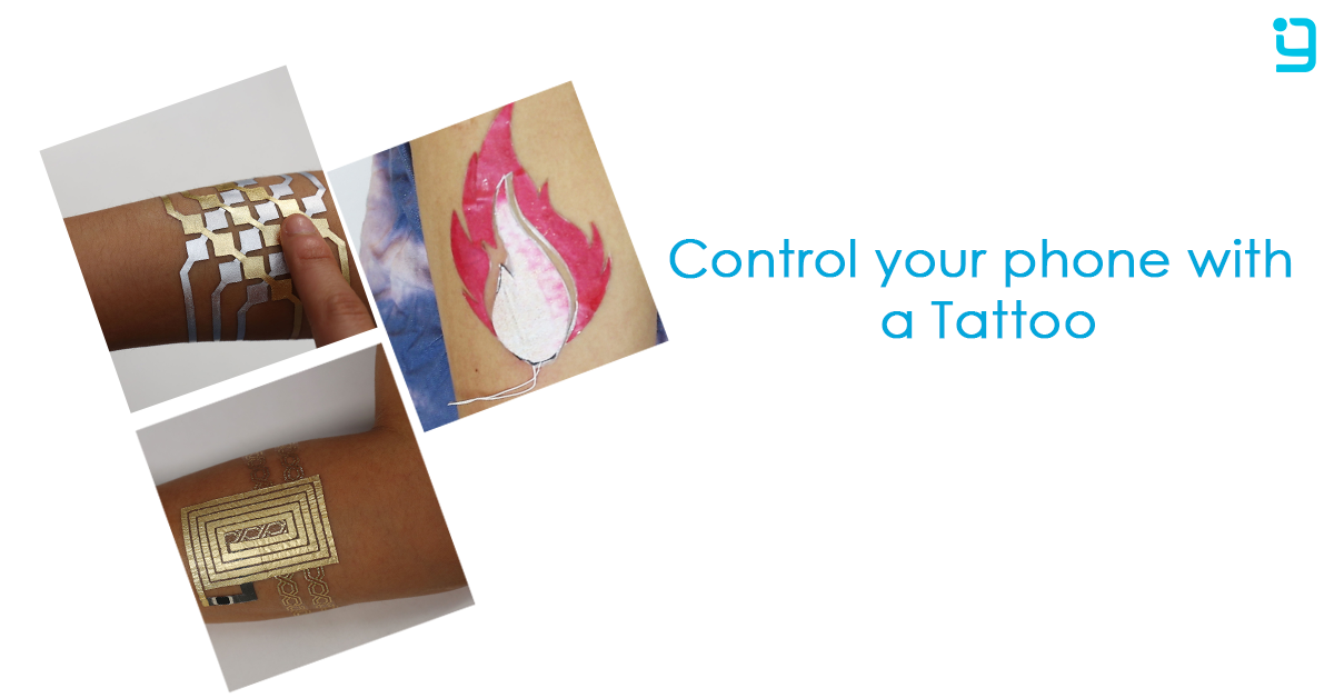 DuoSkin: Smart Tattoo that can control your phone