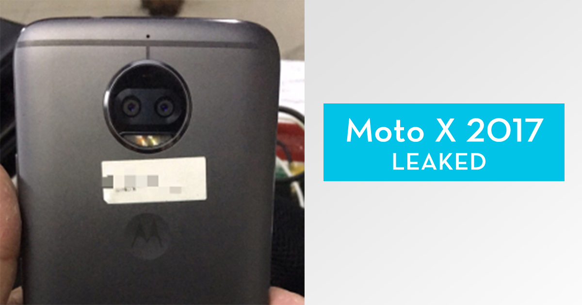 Moto X4 Leaked with Dual Camera Setup