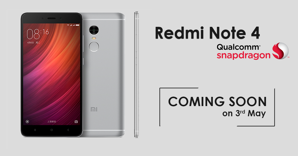 Xiaomi Redmi Note 4 (Snapdragon version) set to launch in Nepal