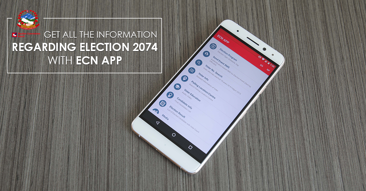 ECN App: Local Level Election Information at your fingertips