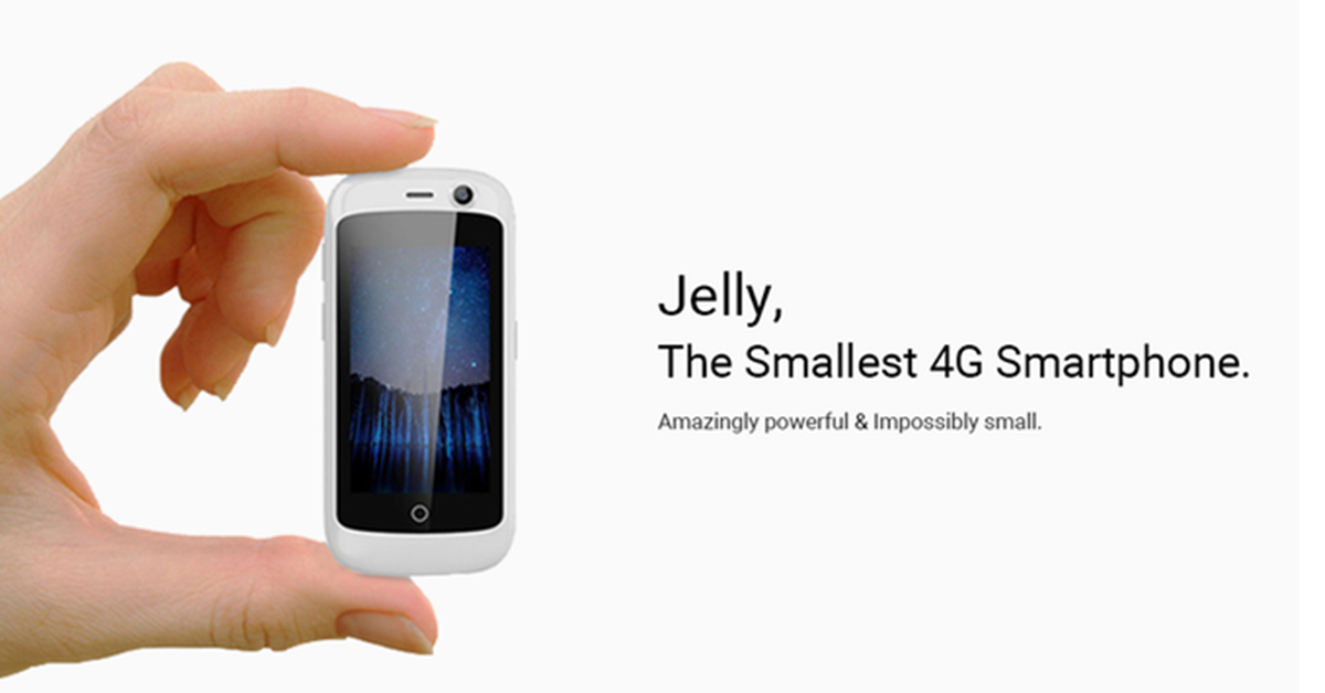 Jelly: World's Smallest 4G Android Phone