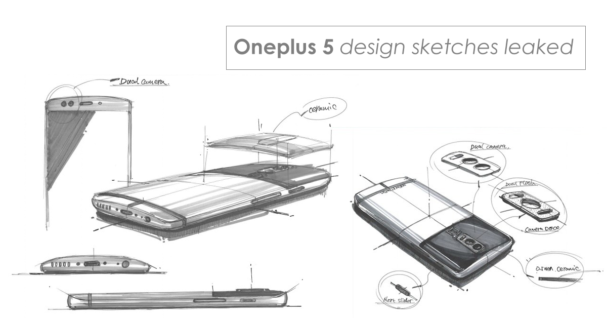 OnePlus 5 to sport dual cameras both at front and back