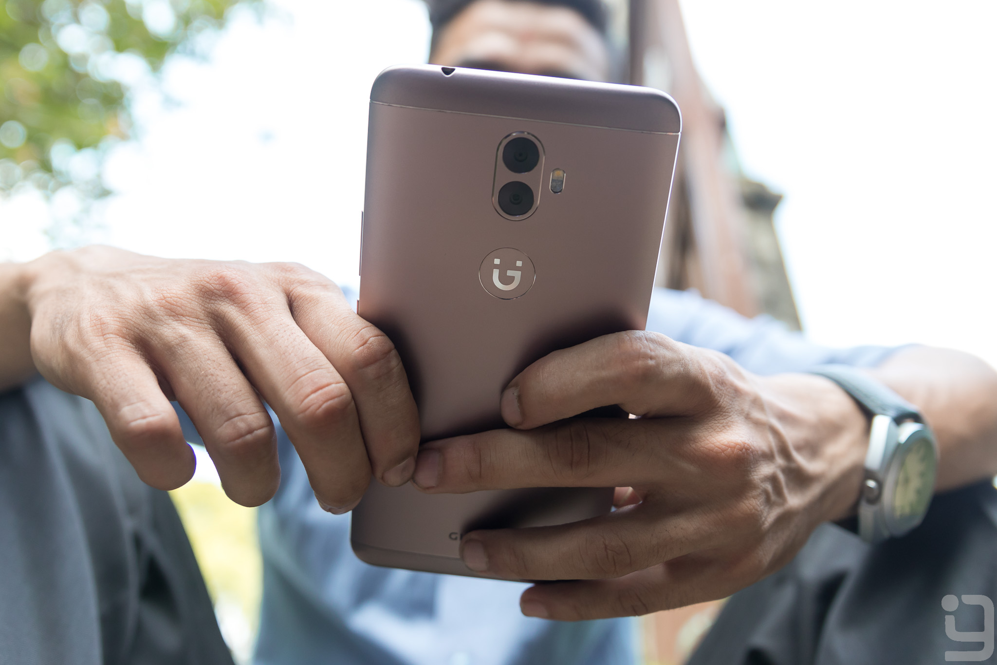 Gionee A1 Plus big phablet size smartphone Gadgetbyte nepal