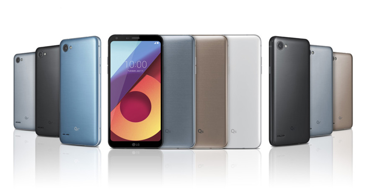 LG announces the LG Q6 along with Q6a and Q6 Plus