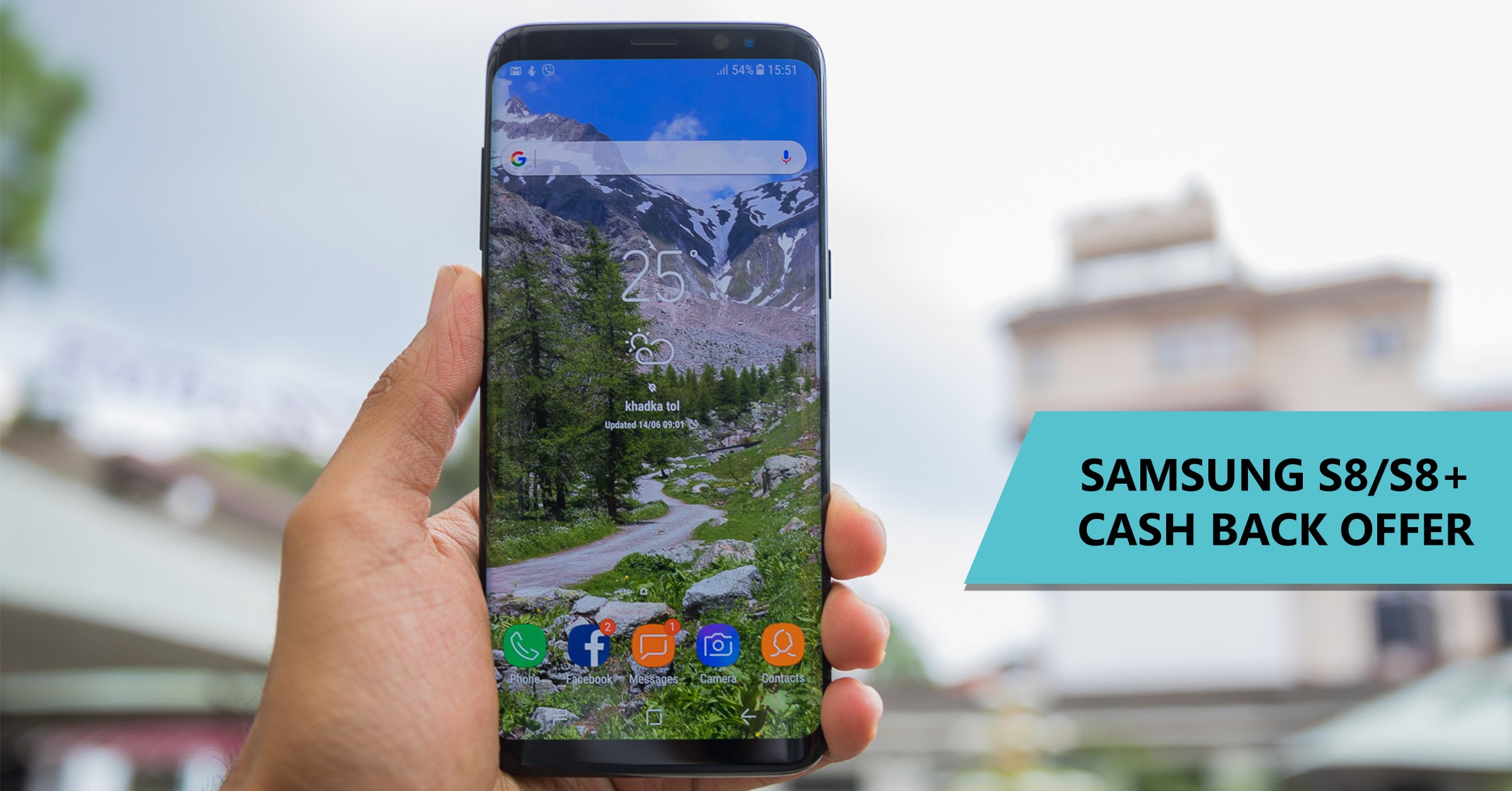 Deals: Cash Back on the Samsung Galaxy S8 in Nepal along with a few new benefits