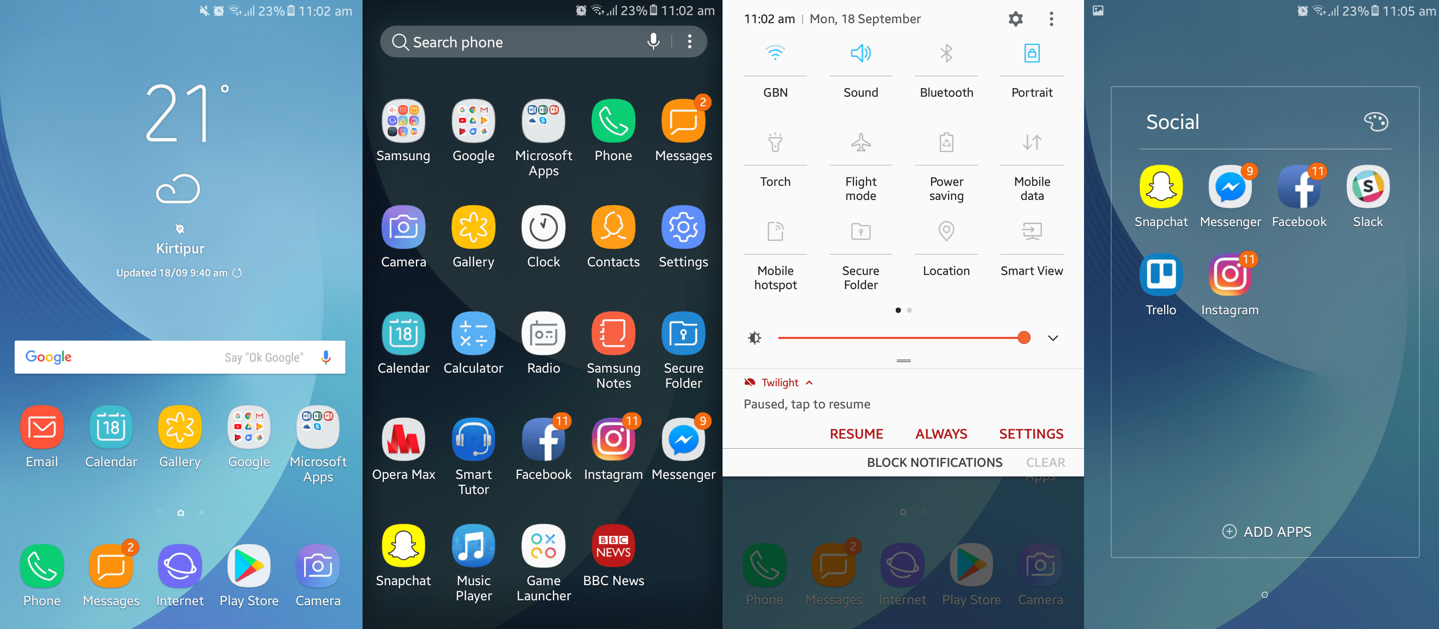 Samsung J7 Nxt UI Software Review