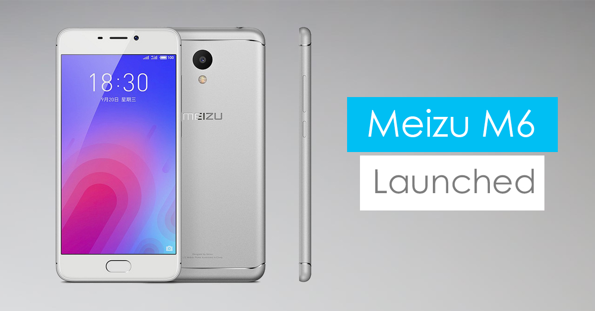 Meizu M6 with Budget Friendly Price Tag Launched