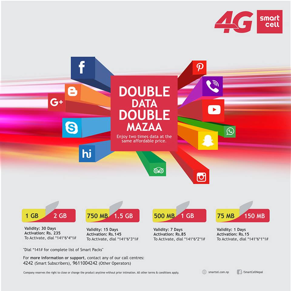 smart cell 4g gadgetbyte nepal