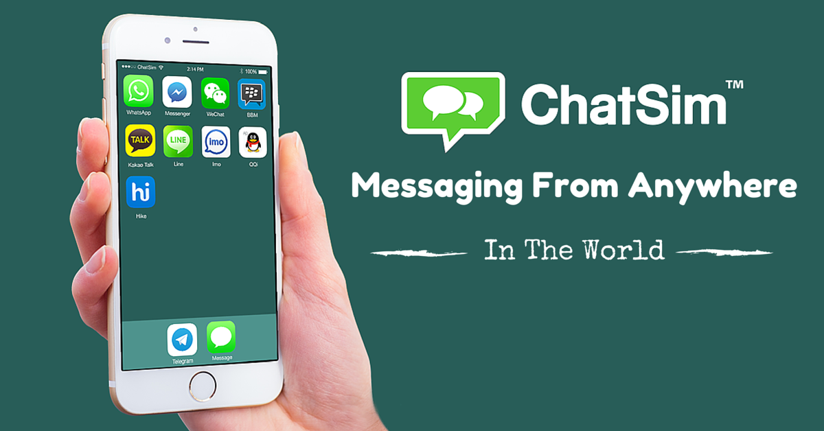 Chatsim with Unlimited free chat on Whatsapp, Messenger and other IMs Launched in Nepal