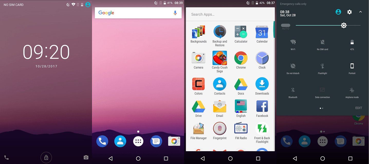 software p85+ selfie pro software UI