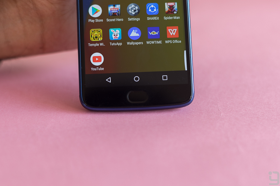 moto e4 plus onscreen buttons