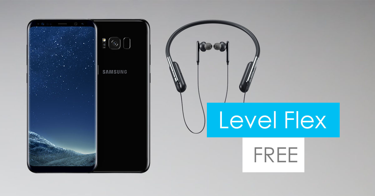 Level Flex free with every purchase of Galaxy S8 and S8+ in Nepal