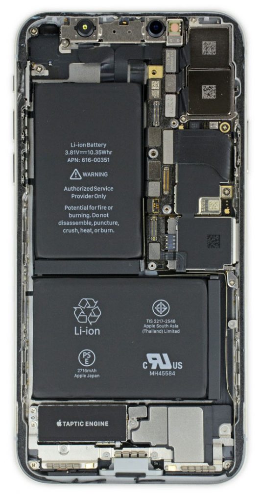 iphone x inside gadgetbyte nepal ifixit