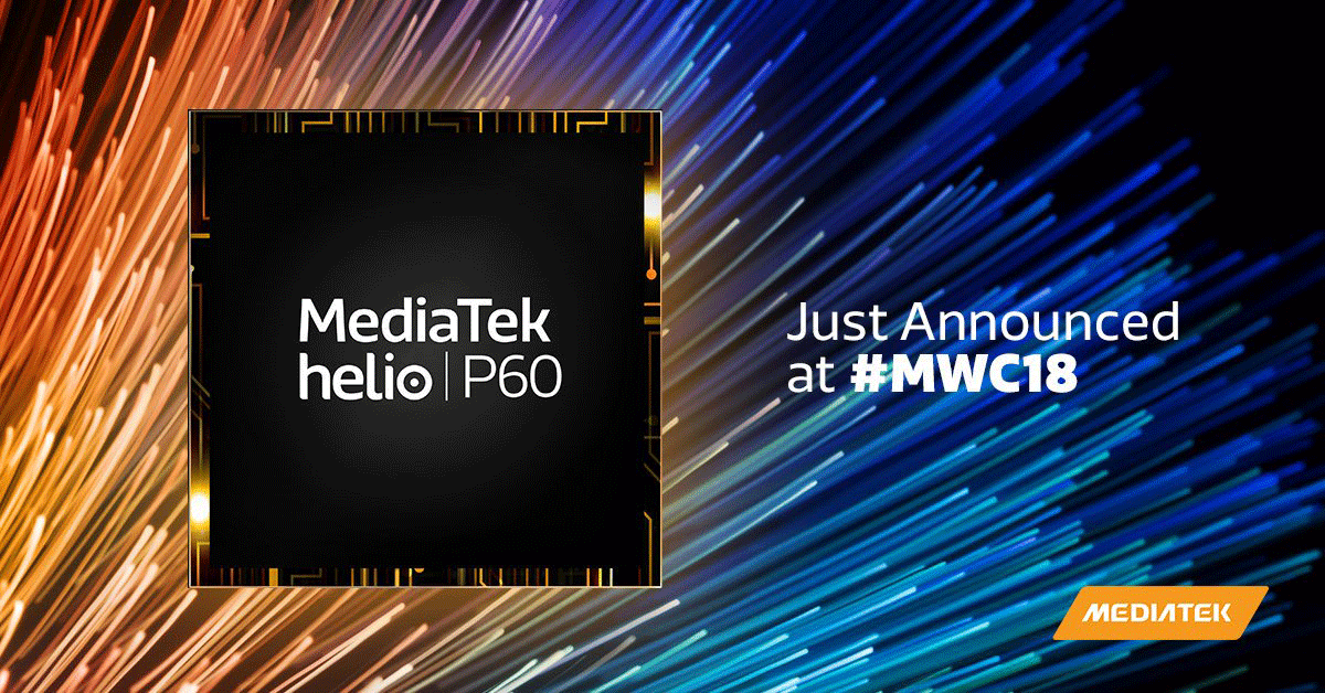 MWC 2018: MediaTek Introduces Helio P60 with AI Chip