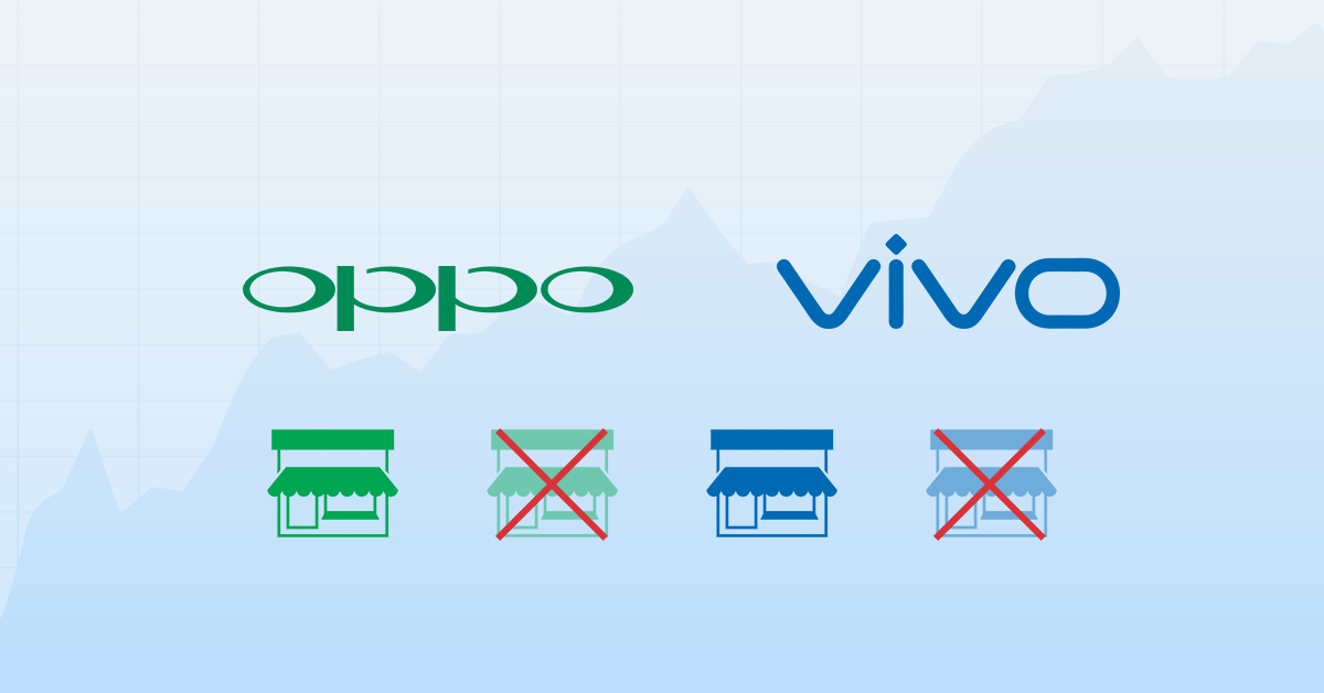 Oppo and Vivo try to increase revenue by cutting off retail expansion