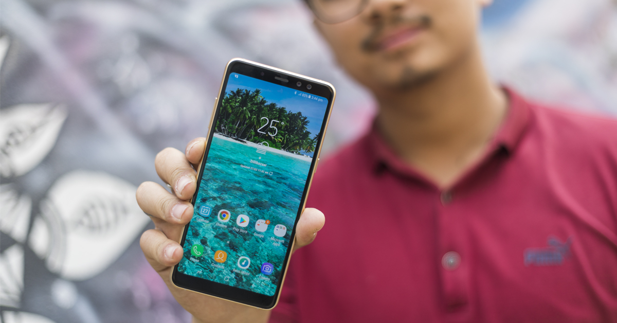 Samsung Galaxy A8+ Review: Almost Flagship