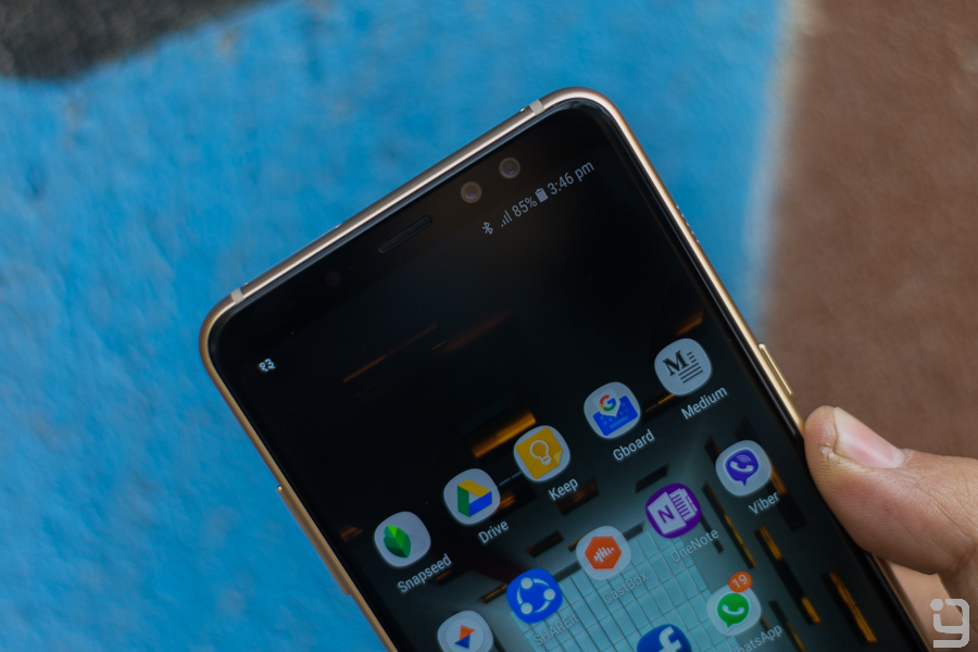 Samsung Galaxy A8+ 2018 Dual Front Facing Camera