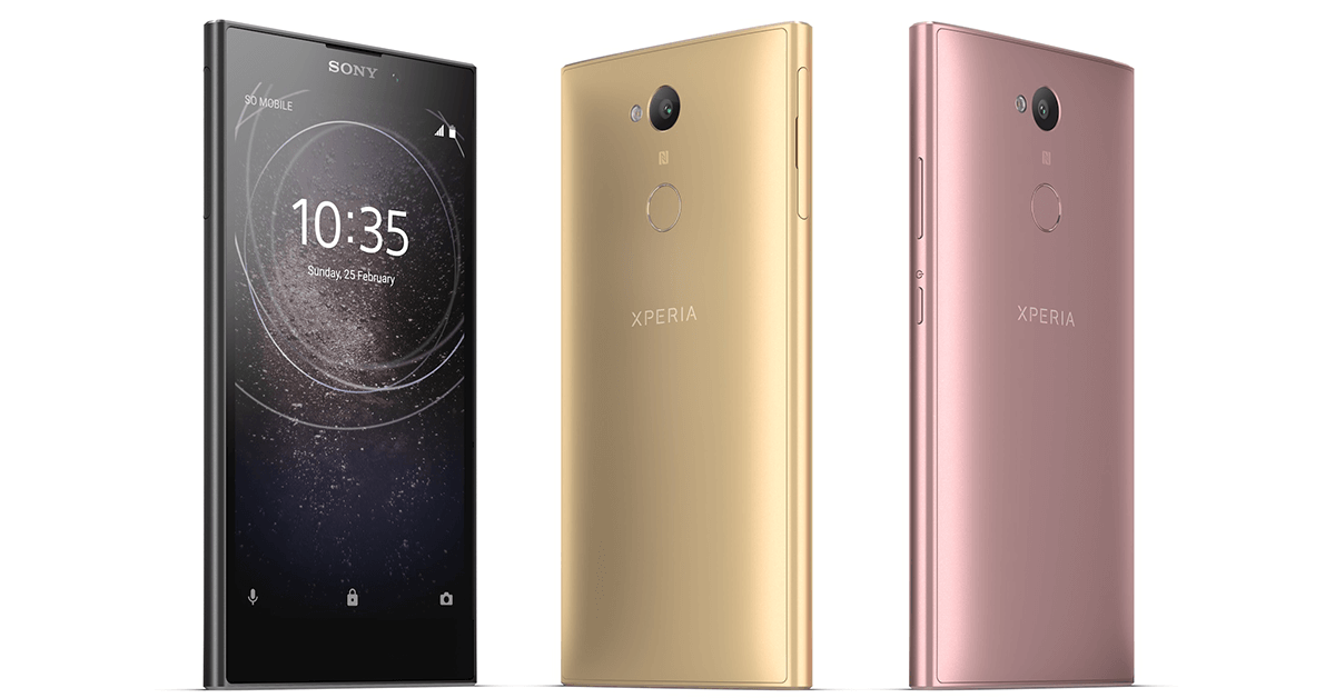 Sony Xperia L2 with wide-angle selfie camera and HD display launched
