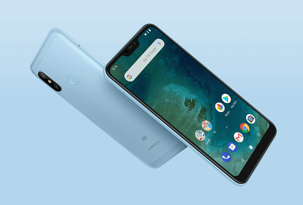 xiaomi mi a2 lite blue