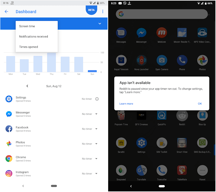 android-pie-DW-Wind-down-timer