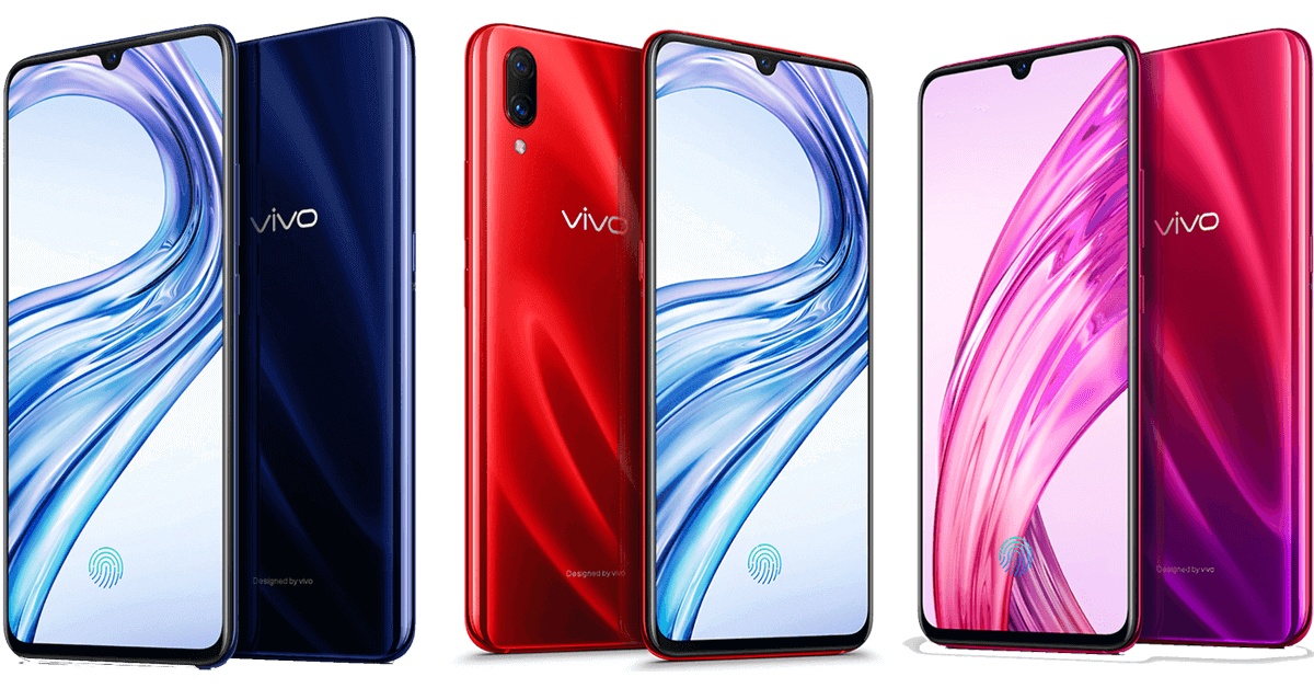 Vivo X23 Launched with In-display fingerprint sensor and tiny notch