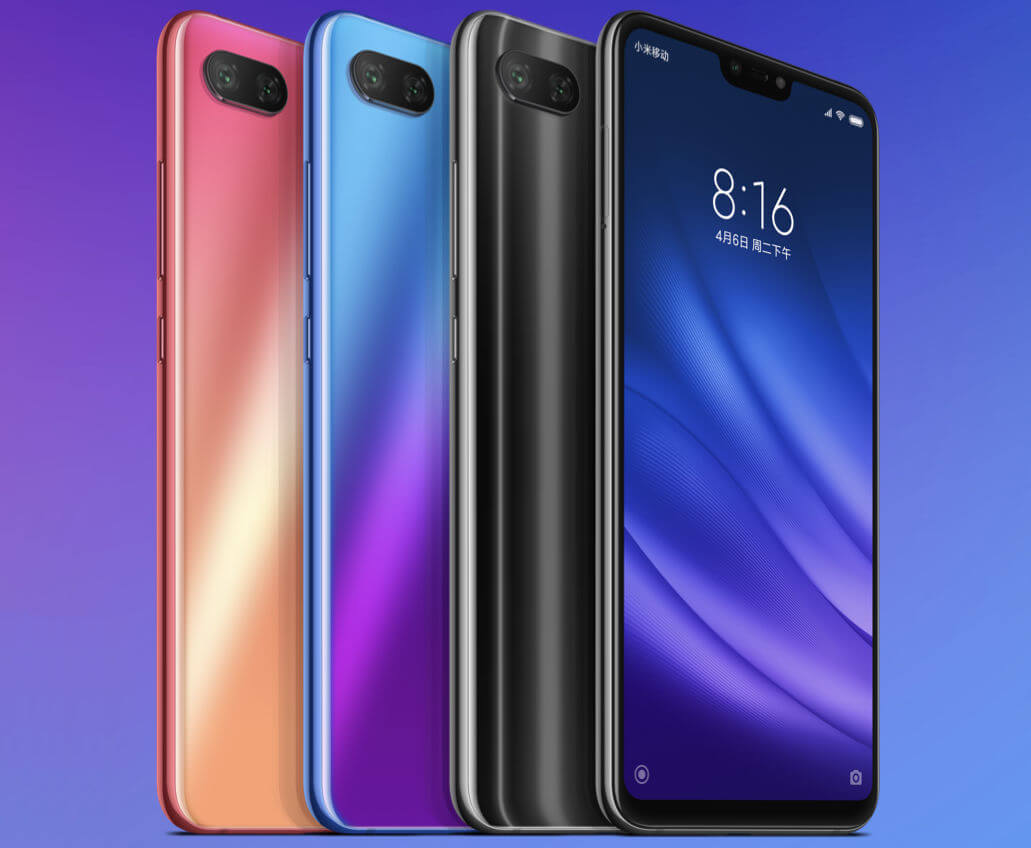 xiaomi mi 8 lite colors