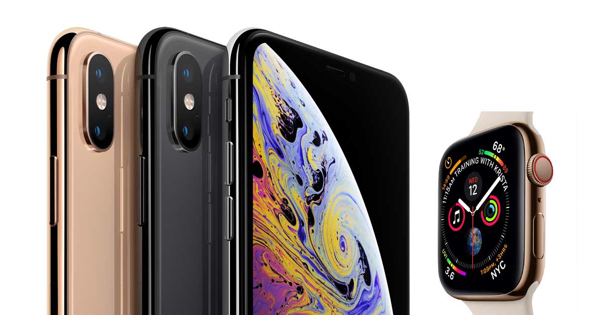 Apple launches three new iPhones and Apple Watch Series 4