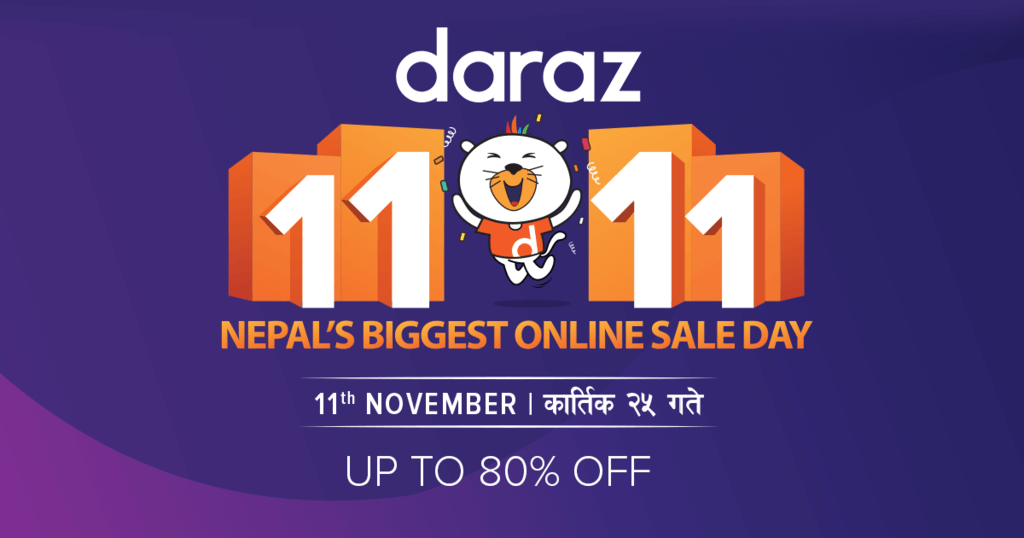 Daraz 11.11 Sales Day is coming!